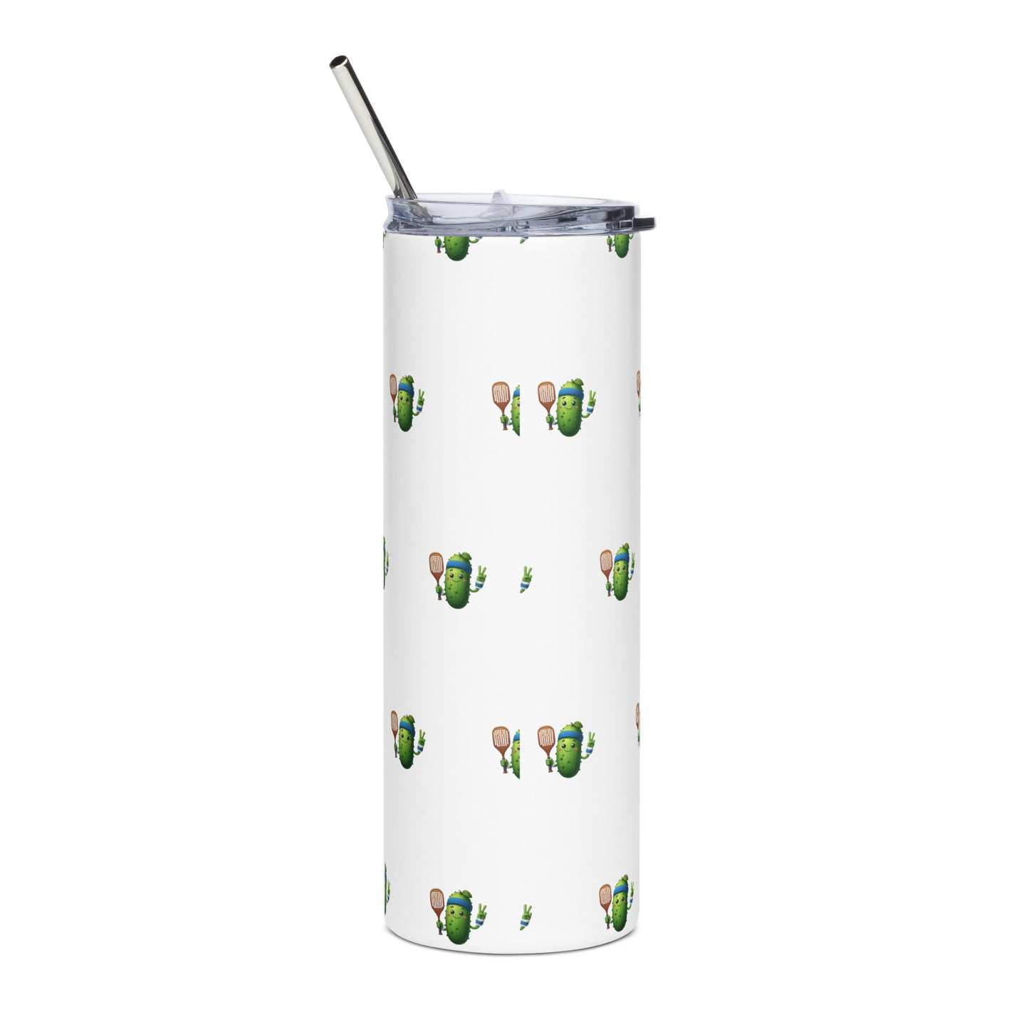 Stainless steel pickleball tumbler