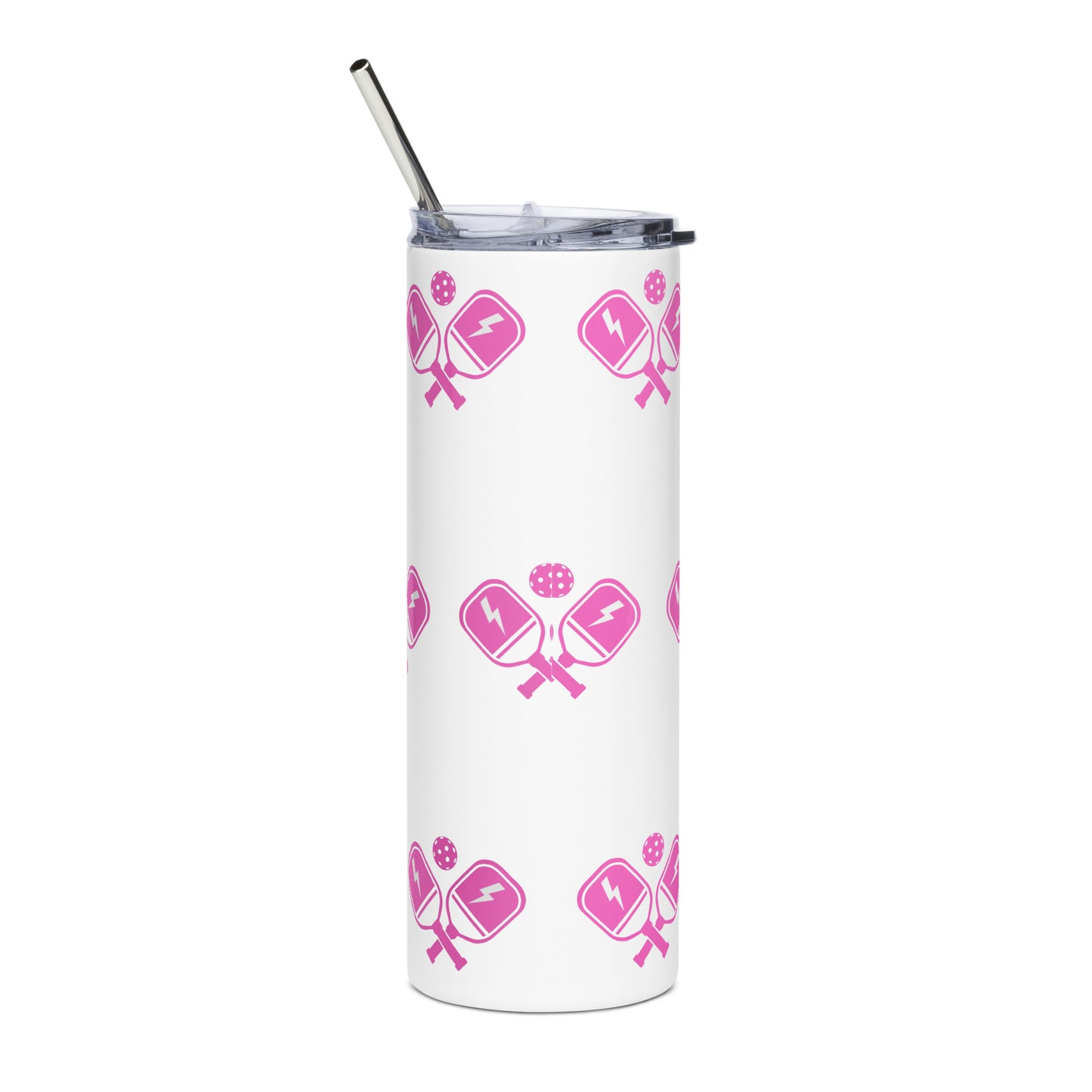 Stainless steel pickleball tumbler