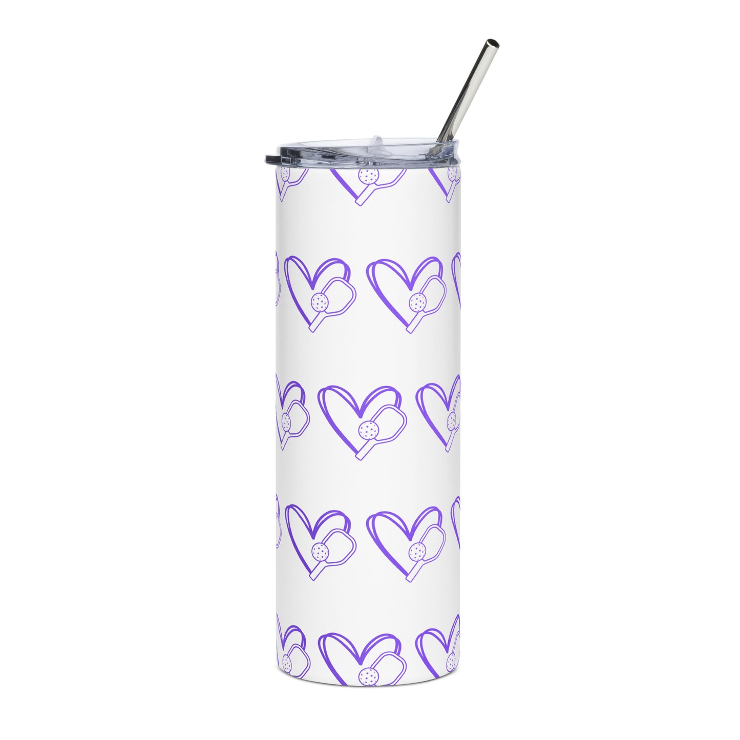 Stainless steel pickleball tumbler