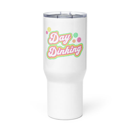 Pickleball Travel mug with a handle