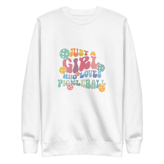 Woman's Premium Pickleball Sweatshirt