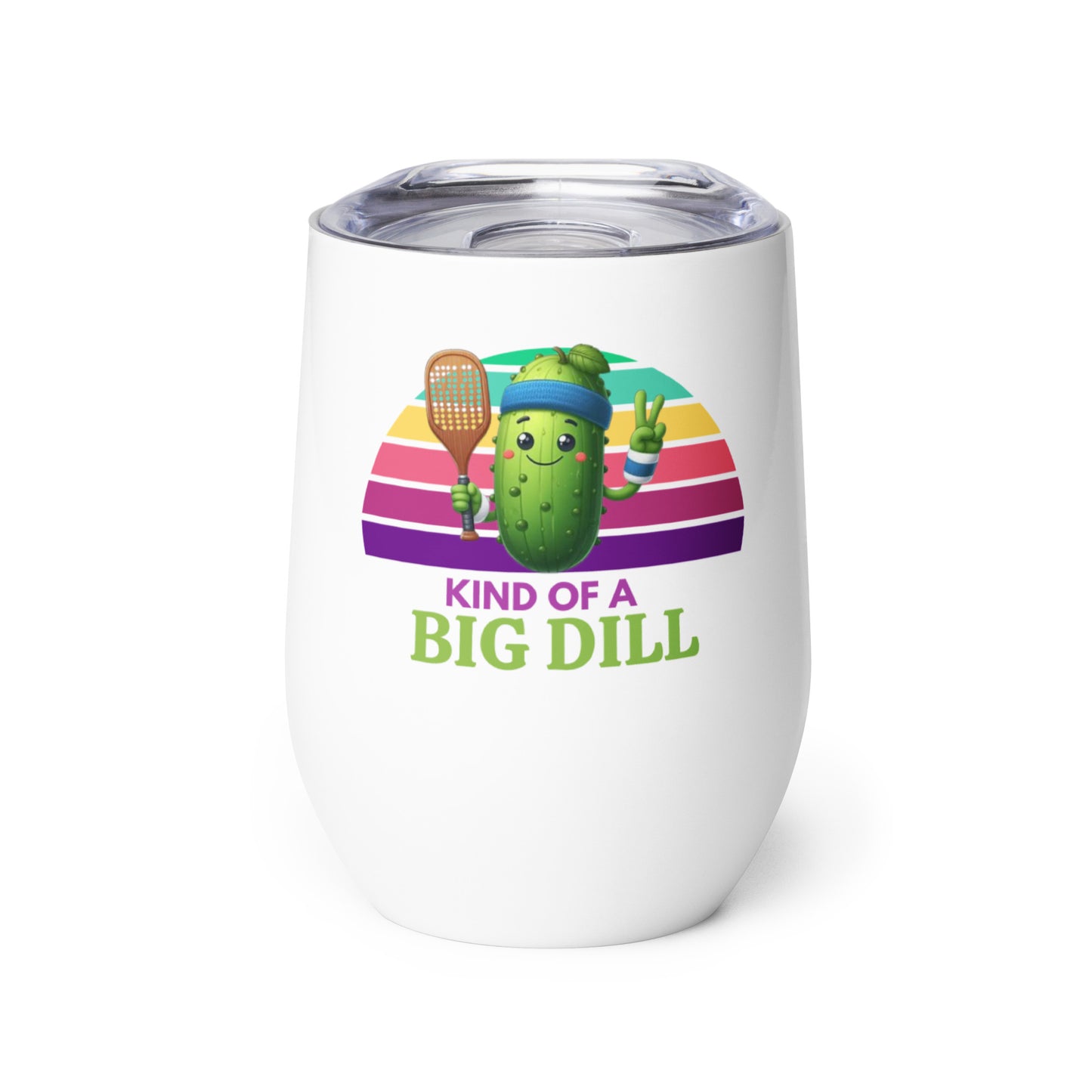 Pickleball Wine tumbler