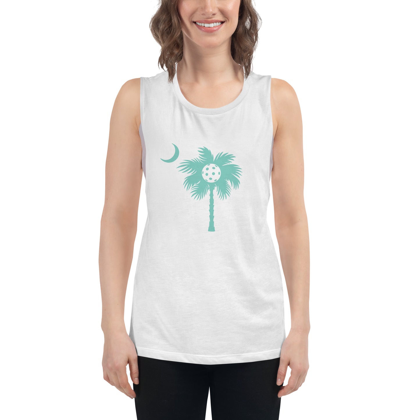 Ladies’ Palmetto Pickleball Muscle Tank