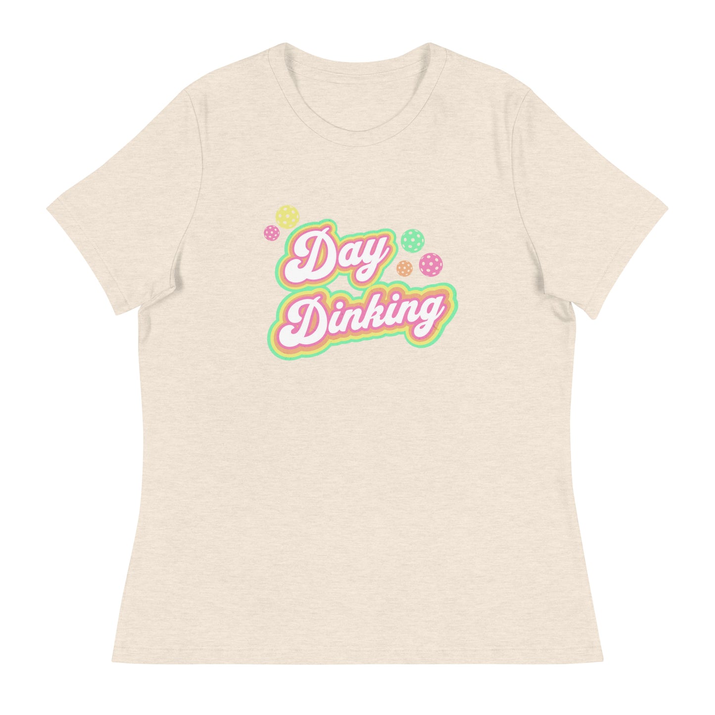 Women's Relaxed Day Dinking Pickleball T-Shirt