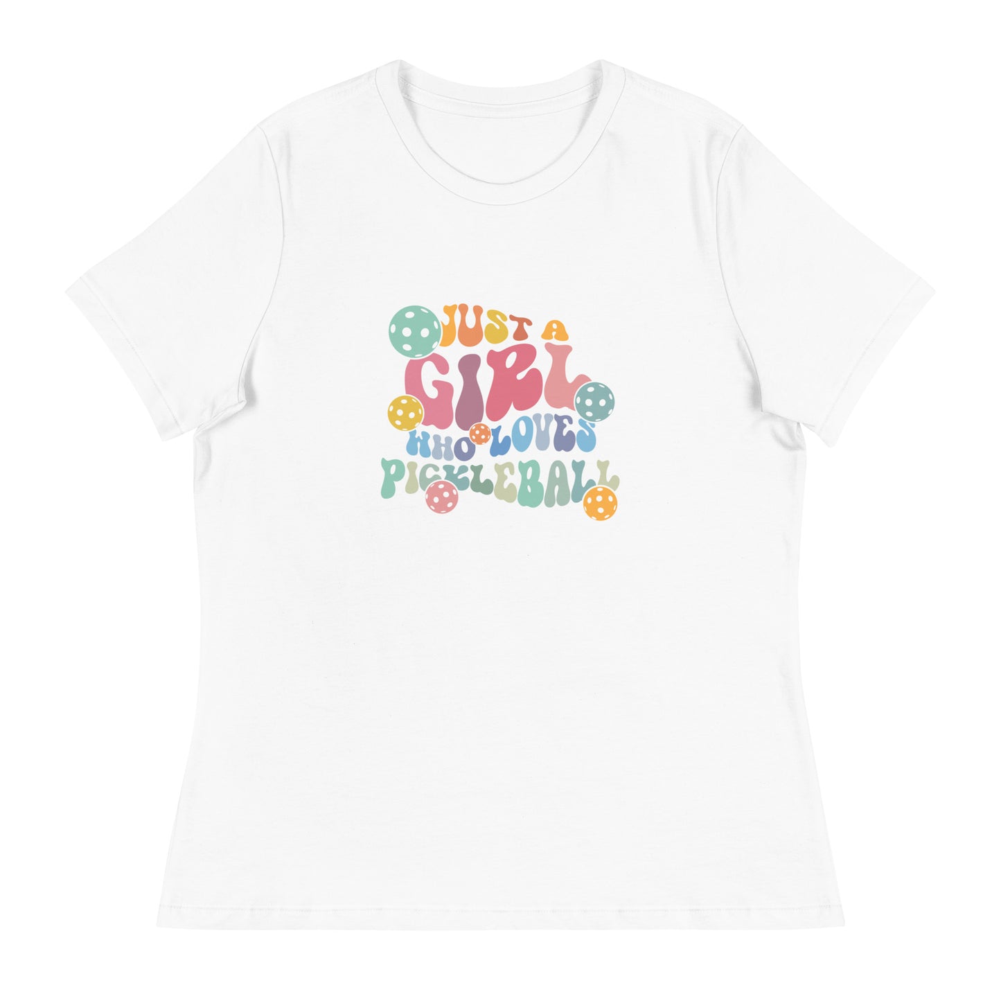 Women's Relaxed Pickleball T-Shirt